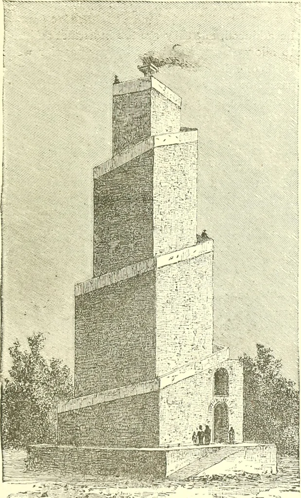 An illustration from Media, Babylon and Persia : including a study of the Zend-Avesta or religion of Zoroaster, from the fall of Nineveh to the Persian war, 1889, leaf 180