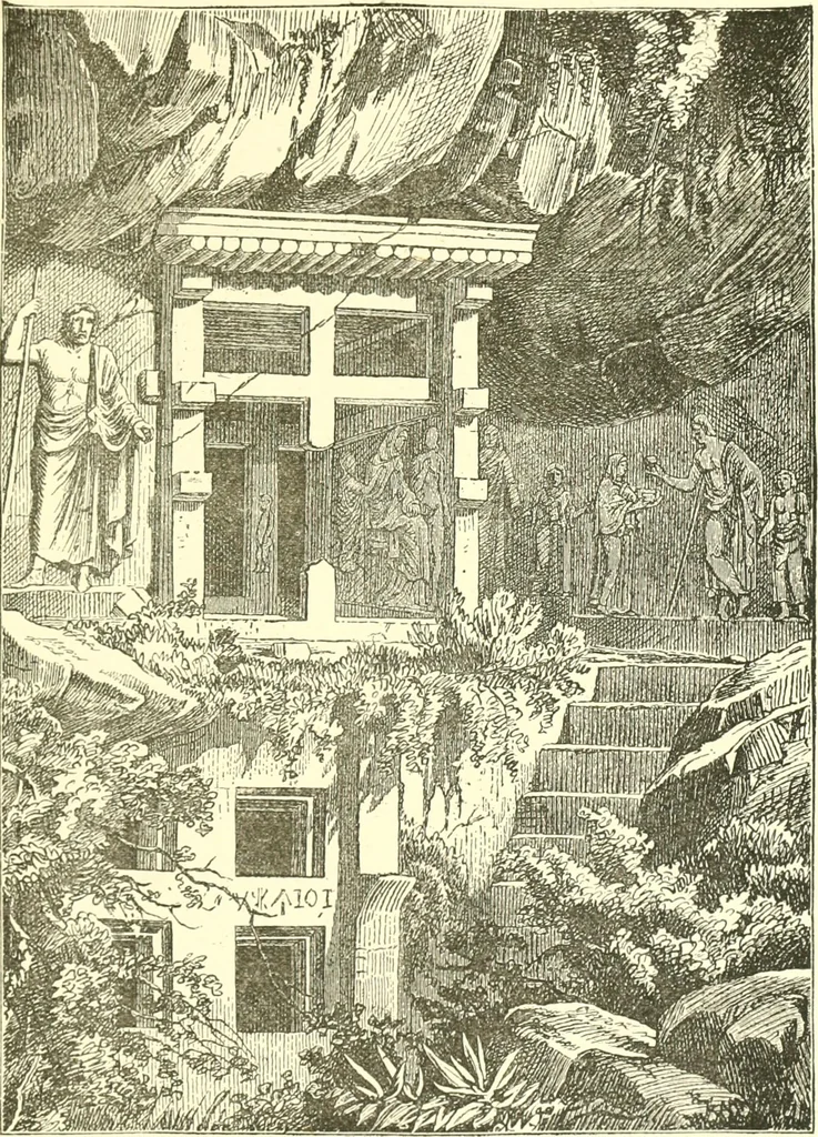 An illustration from Media, Babylon and Persia : including a study of the Zend-Avesta or religion of Zoroaster, from the fall of Nineveh to the Persian war, 1889, leaf 226