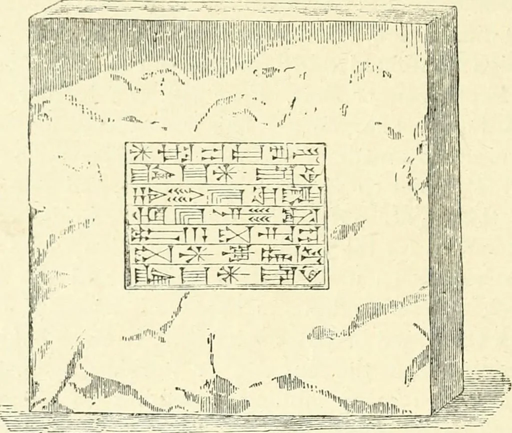 An illustration from Media, Babylon and Persia : including a study of the Zend-Avesta or religion of Zoroaster, from the fall of Nineveh to the Persian war, 1889, leaf 263