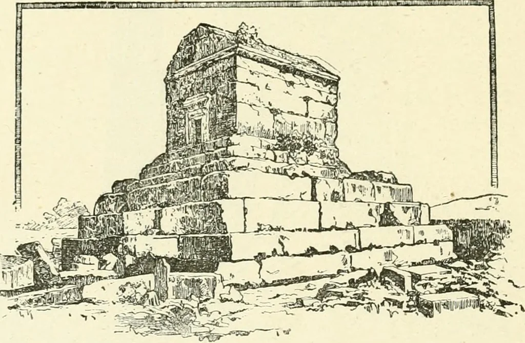 An illustration from Media, Babylon and Persia : including a study of the Zend-Avesta or religion of Zoroaster, from the fall of Nineveh to the Persian war, 1889, leaf 333