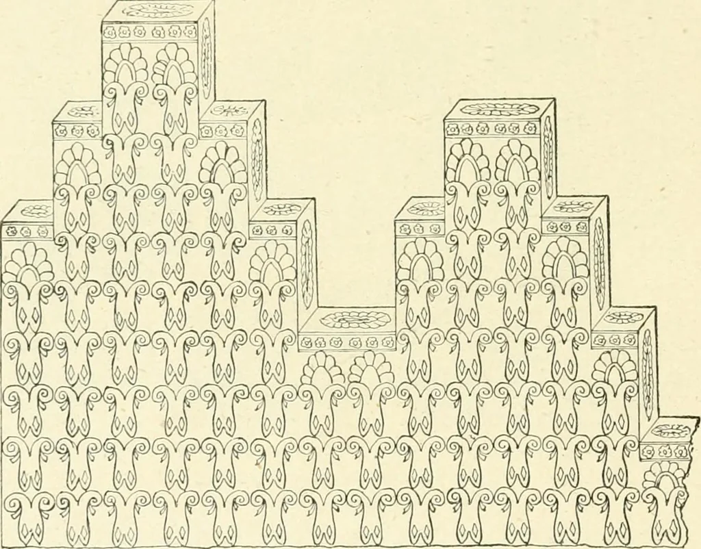 An illustration from Media, Babylon and Persia : including a study of the Zend-Avesta or religion of Zoroaster, from the fall of Nineveh to the Persian war, 1889, leaf 369