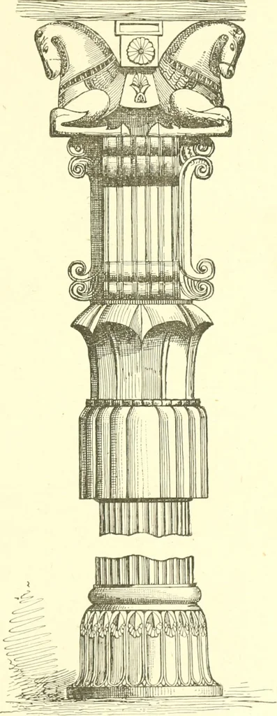 An illustration from Media, Babylon and Persia : including a study of the Zend-Avesta or religion of Zoroaster, from the fall of Nineveh to the Persian war, 1889, leaf 372