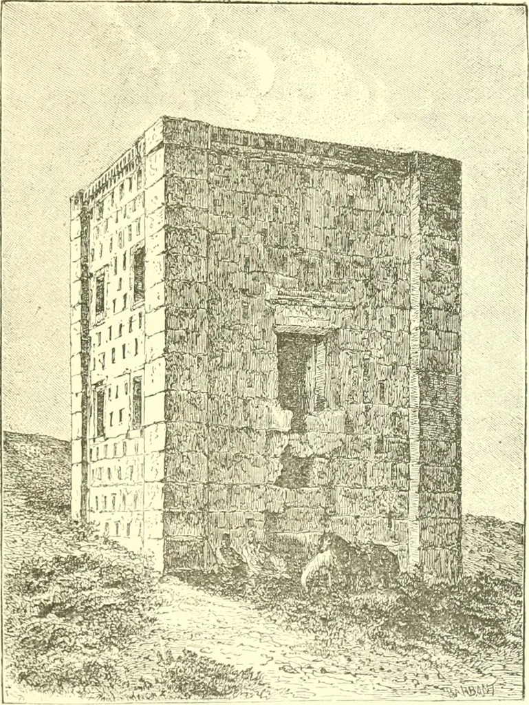 An illustration from Media, Babylon and Persia : including a study of the Zend-Avesta or religion of Zoroaster, from the fall of Nineveh to the Persian war, 1889, leaf 404