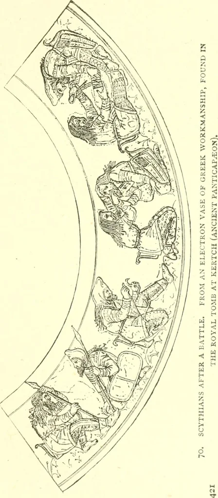 An illustration from Media, Babylon and Persia : including a study of the Zend-Avesta or religion of Zoroaster, from the fall of Nineveh to the Persian war, 1889, leaf 452