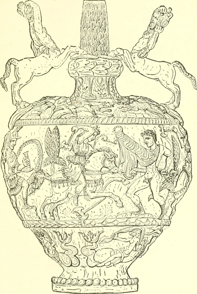An illustration from Media, Babylon and Persia : including a study of the Zend-Avesta or religion of Zoroaster, from the fall of Nineveh to the Persian war, 1889, leaf 454