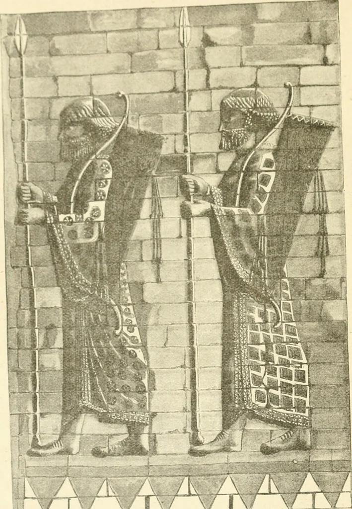 An illustration from Media, Babylon and Persia : including a study of the Zend-Avesta or religion of Zoroaster, from the fall of Nineveh to the Persian war, 1889, leaf 7