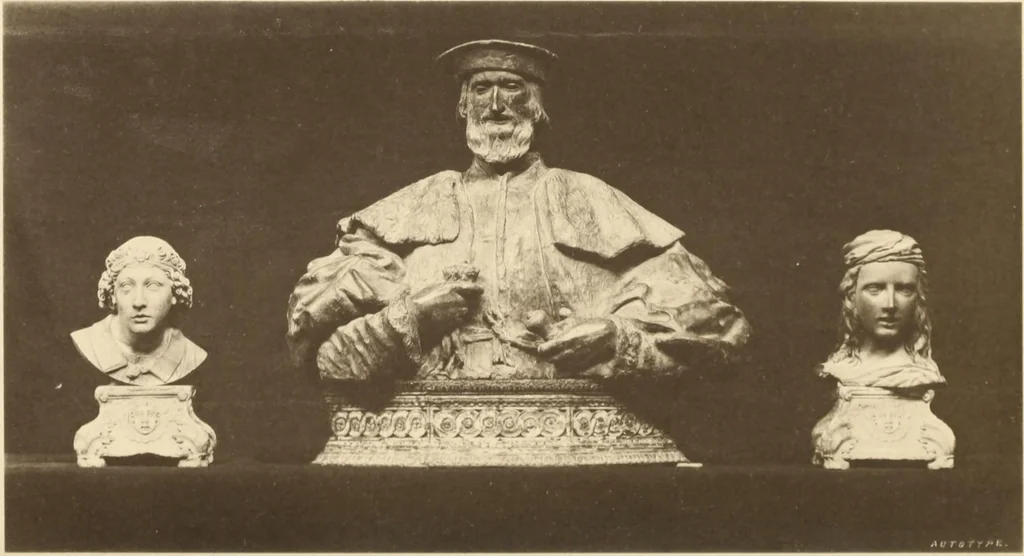 An illustration from Catalogue of a choice collection of pictures and other works of art, chiefly Italian, of Mediaeval and Renaissance time, the property of Signor Stephano Bardini of Florence, 1902, leaf 133