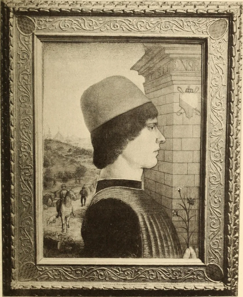 An illustration from Catalogue of a choice collection of pictures and other works of art, chiefly Italian, of Mediaeval and Renaissance time, the property of Signor Stephano Bardini of Florence, 1902, leaf 154