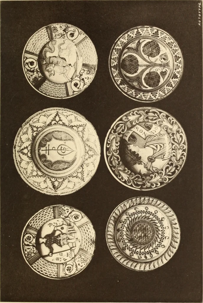 An illustration from Catalogue of a choice collection of pictures and other works of art, chiefly Italian, of Mediaeval and Renaissance time, the property of Signor Stephano Bardini of Florence, 1902, leaf 32