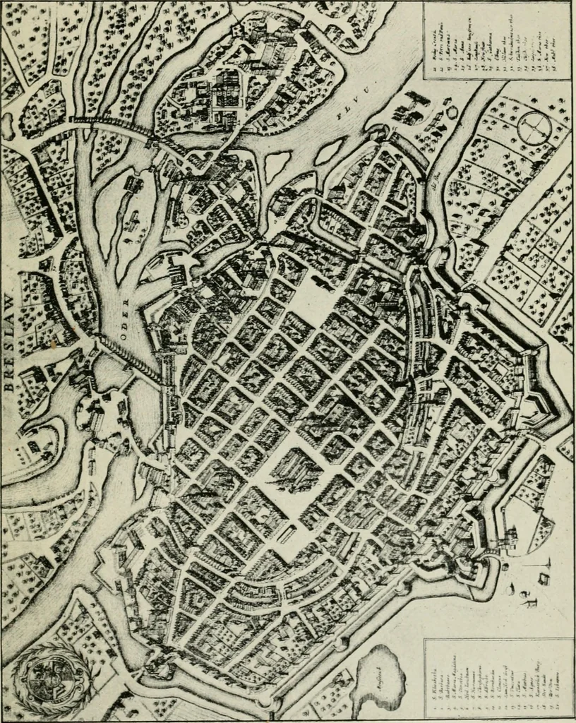 An illustration from Mediæval town planning : a lecture delivered at the John Rylands Library on the 13th December, 1916, 1917, leaf 12
