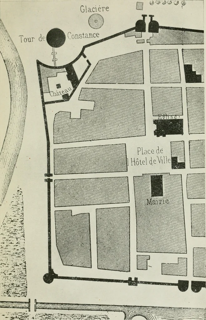 An illustration from Mediæval town planning : a lecture delivered at the John Rylands Library on the 13th December, 1916, 1917, leaf 26