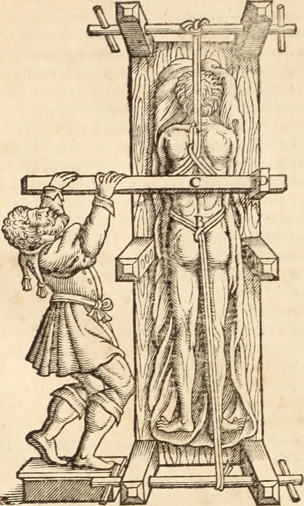 An illustration from Medicae artis principes, post Hippocratem & Galenum. Graeci Latinitate donati, Aretaeus, Ruffus Ephesius, Oribasius, Paulus Aegineta, Aëtius, Alex. Trallianus, Actuarius, Nic. Myrepsus. Latini, Corn. Celsus, Scrib. Largus, Marcell. Empiricus. Aliíque praeterea, quorum unius nomen ignoratur. Index non solùm copiosus, sed etiam ordine artificioso omnia digesta habens. Hippocr. aliquot loci cum Corn. Celsi interpretatione, 1567, leaf 101