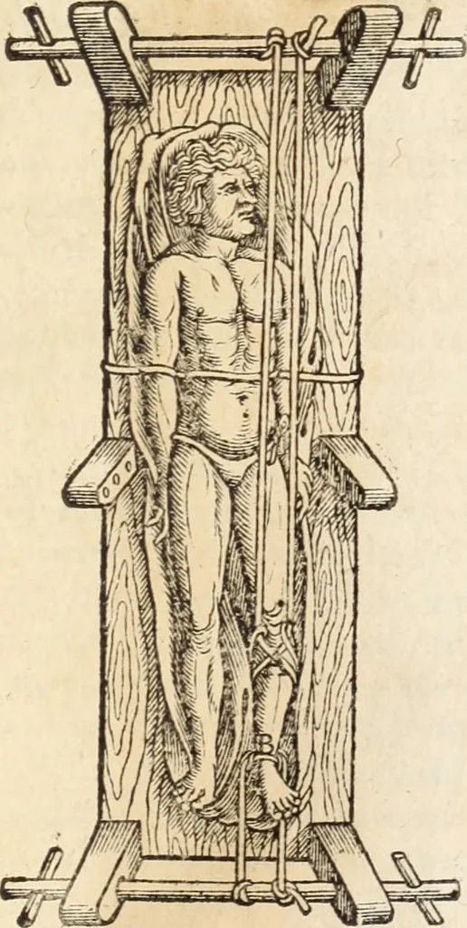 An illustration from Medicae artis principes, post Hippocratem & Galenum. Graeci Latinitate donati, Aretaeus, Ruffus Ephesius, Oribasius, Paulus Aegineta, Aëtius, Alex. Trallianus, Actuarius, Nic. Myrepsus. Latini, Corn. Celsus, Scrib. Largus, Marcell. Empiricus. Aliíque praeterea, quorum unius nomen ignoratur. Index non solùm copiosus, sed etiam ordine artificioso omnia digesta habens. Hippocr. aliquot loci cum Corn. Celsi interpretatione, 1567, leaf 102