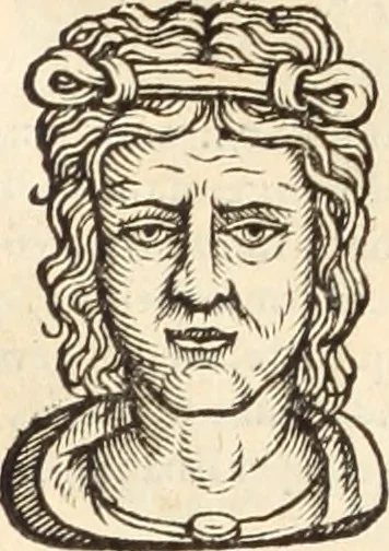 An illustration from Medicae artis principes, post Hippocratem & Galenum. Graeci Latinitate donati, Aretaeus, Ruffus Ephesius, Oribasius, Paulus Aegineta, Aëtius, Alex. Trallianus, Actuarius, Nic. Myrepsus. Latini, Corn. Celsus, Scrib. Largus, Marcell. Empiricus. Aliíque praeterea, quorum unius nomen ignoratur. Index non solùm copiosus, sed etiam ordine artificioso omnia digesta habens. Hippocr. aliquot loci cum Corn. Celsi interpretatione, 1567, leaf 87