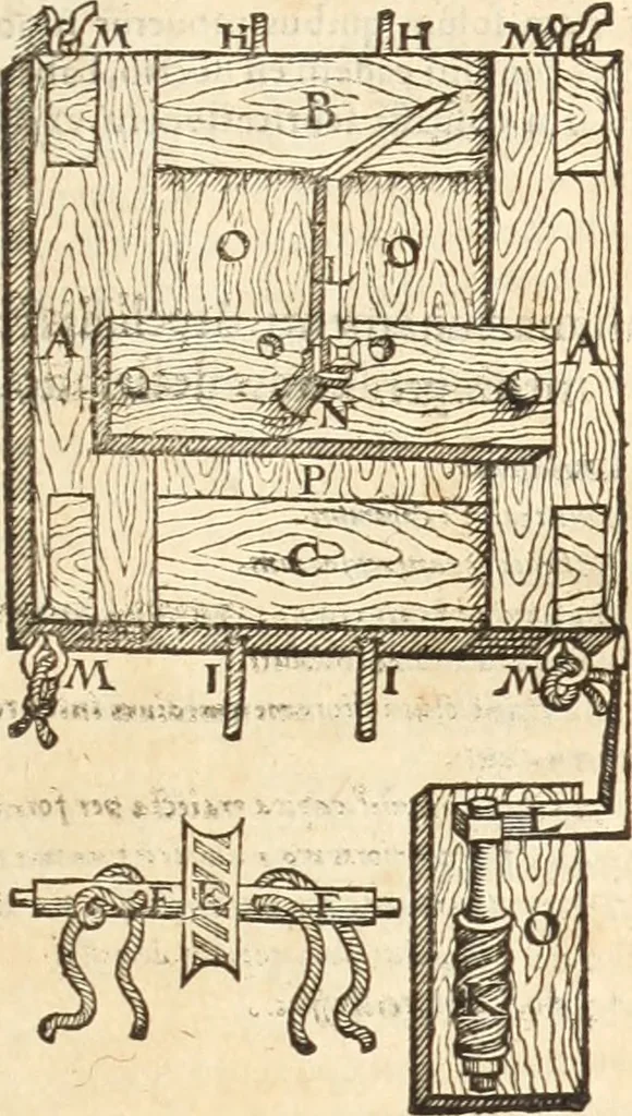 An illustration from Medicae artis principes, post Hippocratem & Galenum. Graeci Latinitate donati, Aretaeus, Ruffus Ephesius, Oribasius, Paulus Aegineta, Aëtius, Alex. Trallianus, Actuarius, Nic. Myrepsus. Latini, Corn. Celsus, Scrib. Largus, Marcell. Empiricus. Aliíque praeterea, quorum unius nomen ignoratur. Index non solùm copiosus, sed etiam ordine artificioso omnia digesta habens. Hippocr. aliquot loci cum Corn. Celsi interpretatione, 1567, leaf 96