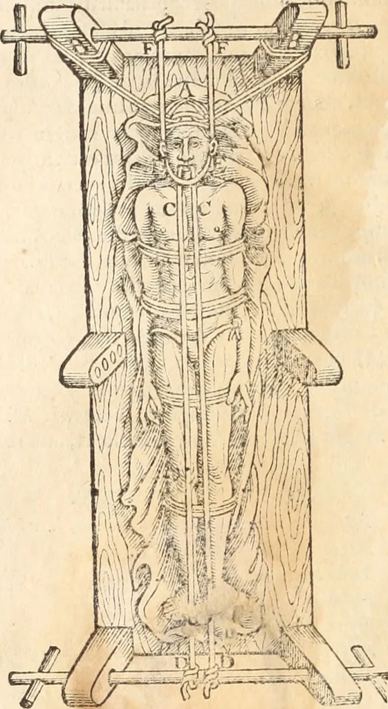 An illustration from Medicae artis principes, post Hippocratem & Galenum. Graeci Latinitate donati, Aretaeus, Ruffus Ephesius, Oribasius, Paulus Aegineta, Aëtius, Alex. Trallianus, Actuarius, Nic. Myrepsus. Latini, Corn. Celsus, Scrib. Largus, Marcell. Empiricus. Aliíque praeterea, quorum unius nomen ignoratur. Index non solùm copiosus, sed etiam ordine artificioso omnia digesta habens. Hippocr. aliquot loci cum Corn. Celsi interpretatione, 1567, leaf 99