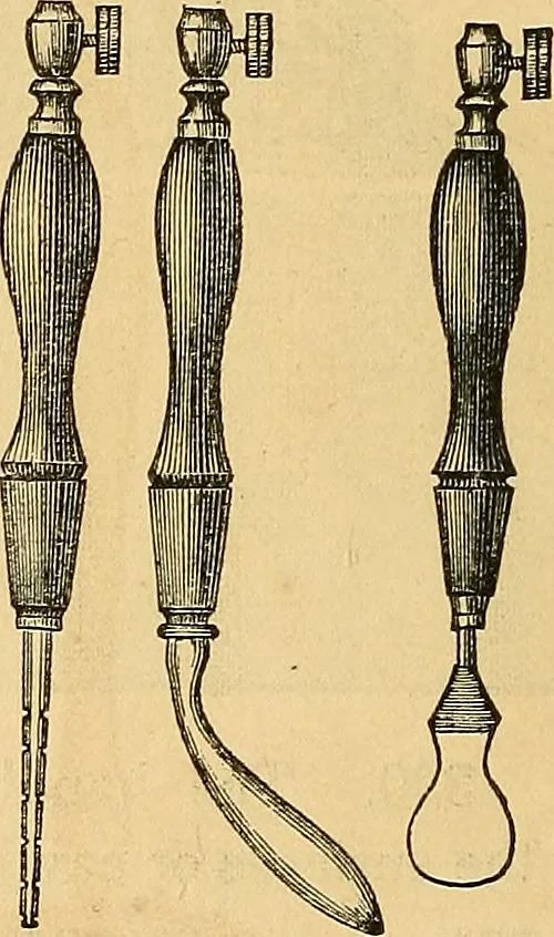 An illustration from The medical application of electricity, 1860, leaf 219