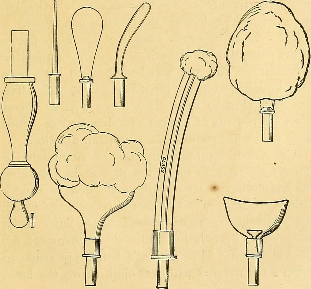 An illustration from The medical application of electricity, 1860, leaf 222