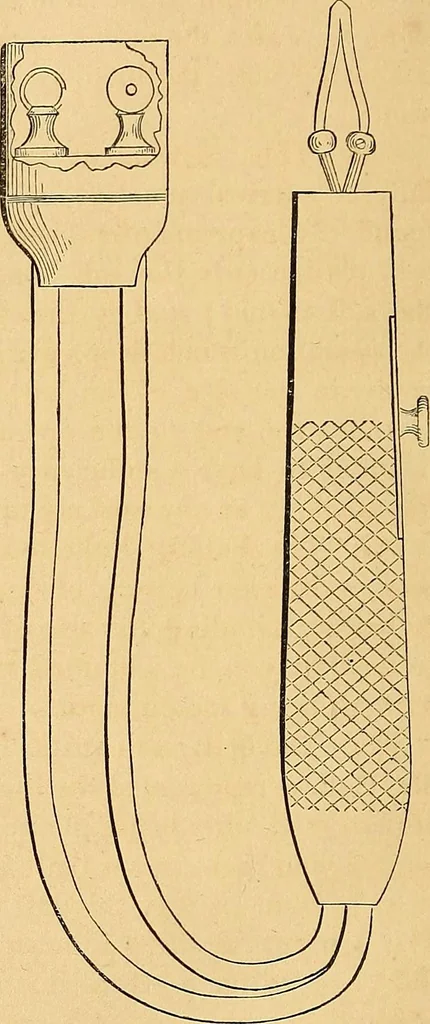 An illustration from The medical application of electricity, 1860, leaf 239