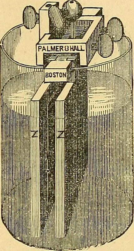 An illustration from The medical application of electricity, 1860, leaf 244