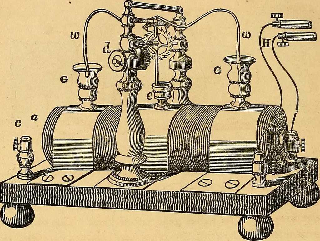 An illustration from The medical application of electricity, 1860, leaf 263