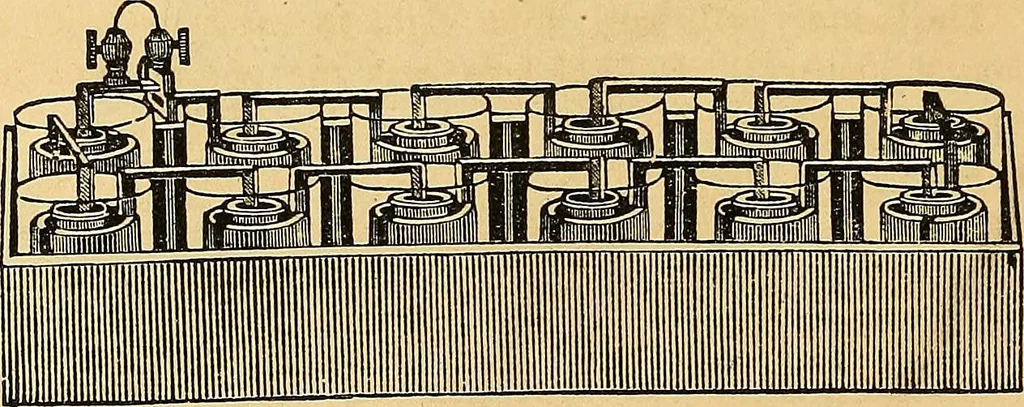 An illustration from The medical application of electricity, 1860, leaf 269