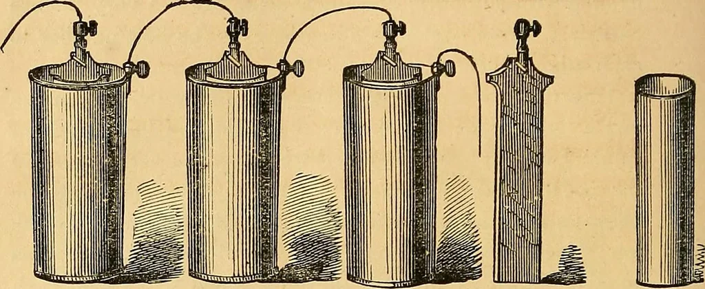 An illustration from The medical application of electricity, 1860, leaf 271