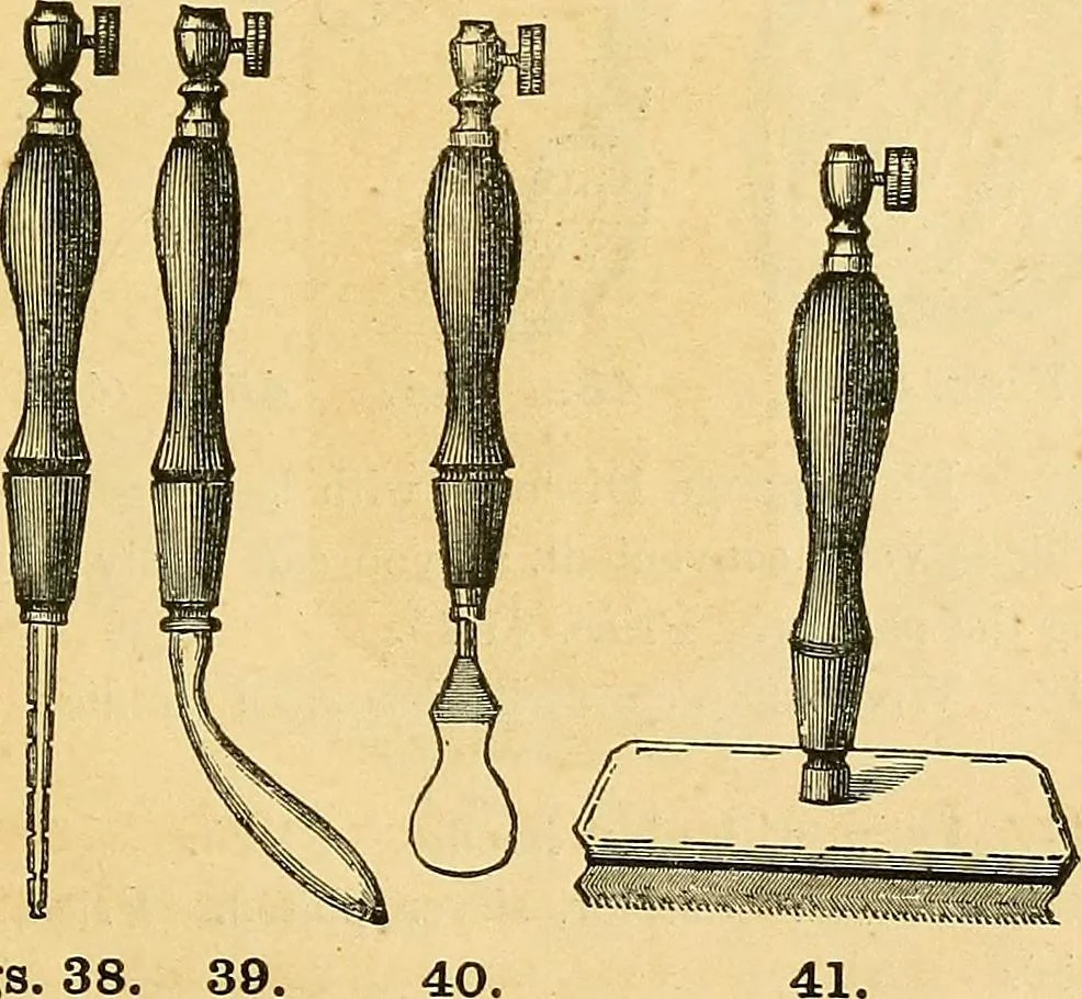 An illustration from The medical application of electricity, 1860, leaf 276