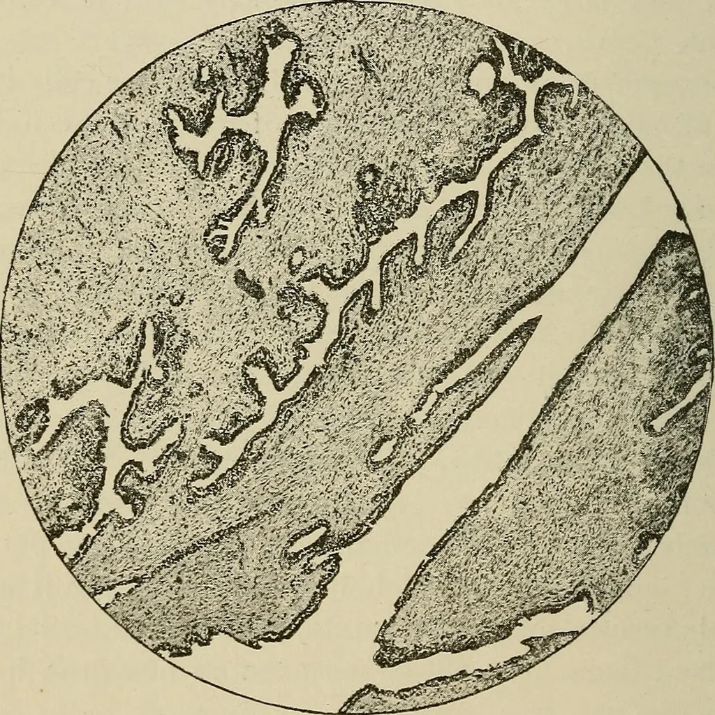 An illustration from Medical microscopy : a guide to the use of the microscope in medical practice, 1898, leaf 177