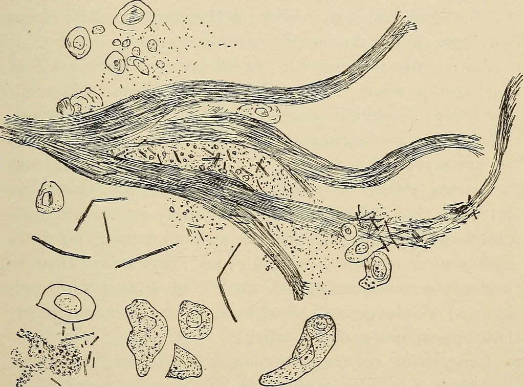 An illustration from Medical microscopy : a guide to the use of the microscope in medical practice, 1898, leaf 286