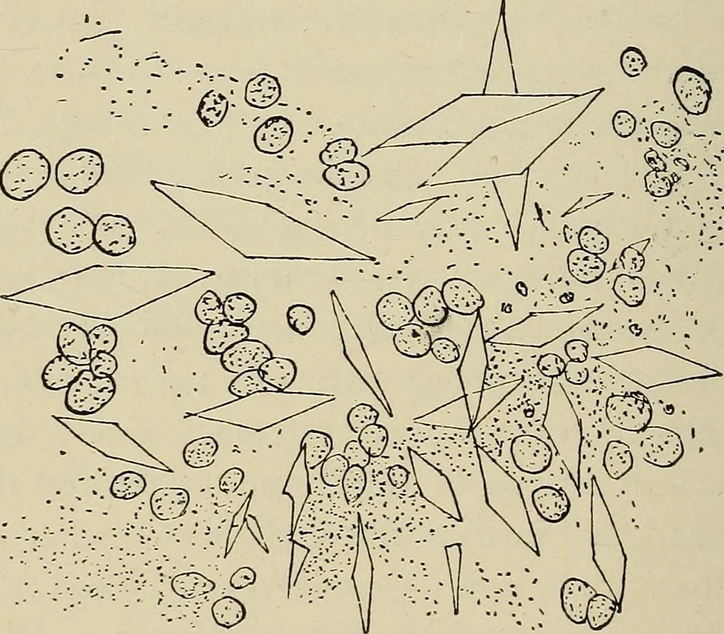 An illustration from Medical microscopy : a guide to the use of the microscope in medical practice, 1898, leaf 289