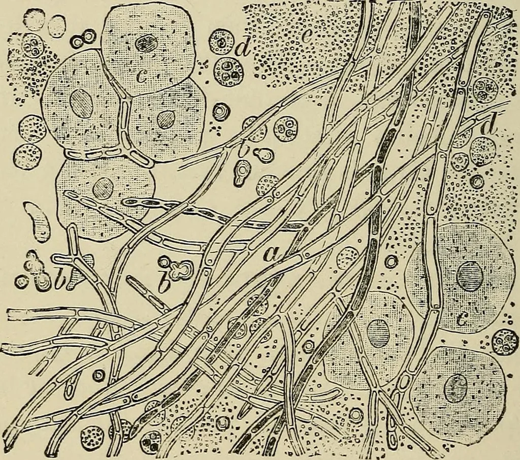 An illustration from Medical microscopy : a guide to the use of the microscope in medical practice, 1898, leaf 307