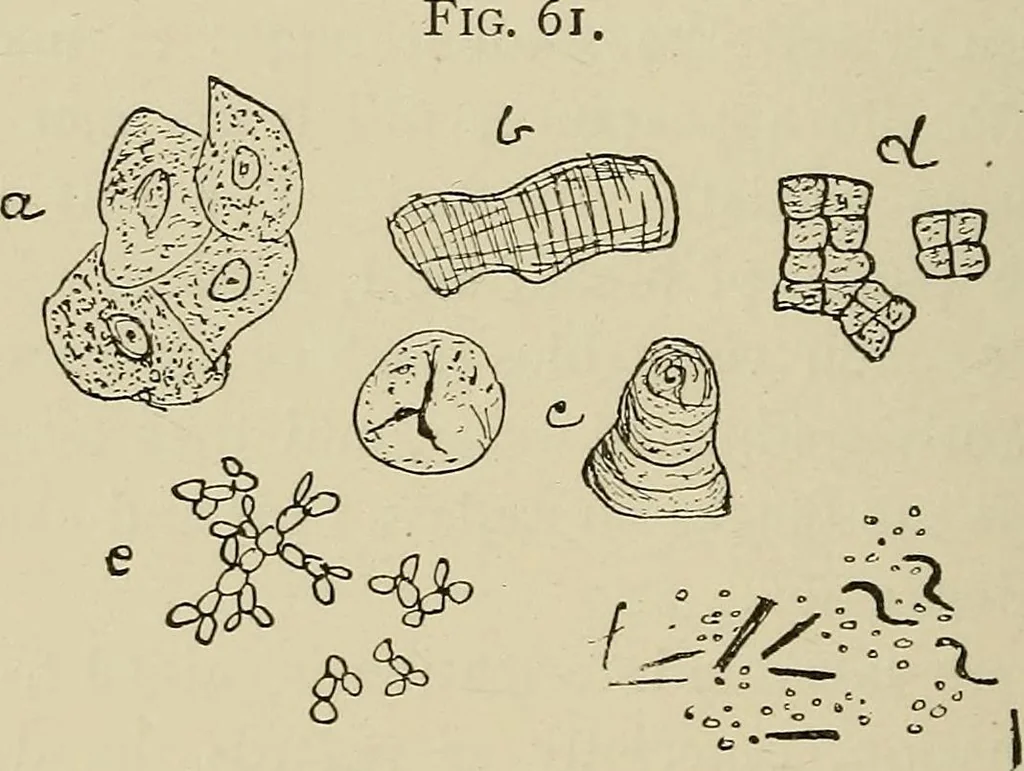 An illustration from Medical microscopy : a guide to the use of the microscope in medical practice, 1898, leaf 311