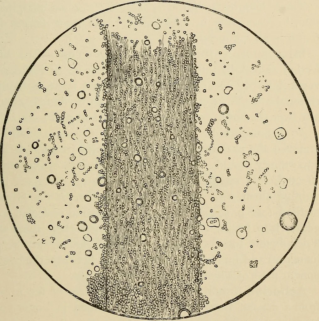 An illustration from Medical microscopy : a guide to the use of the microscope in medical practice, 1898, leaf 364