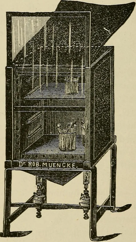 An illustration from Medical microscopy : a guide to the use of the microscope in medical practice, 1898, leaf 389