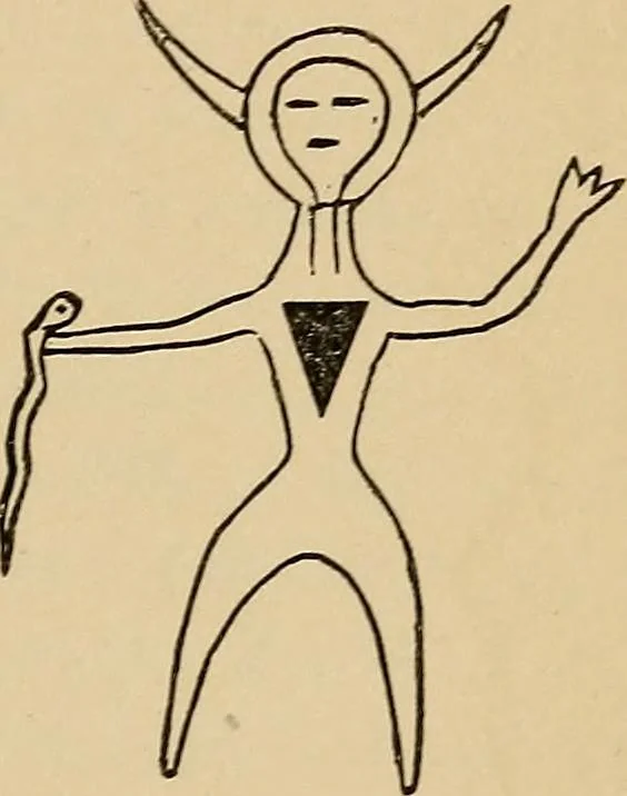 An illustration from Medical symbolism in connection with historical studies in the arts of healing and hygiene, 1891, leaf 86