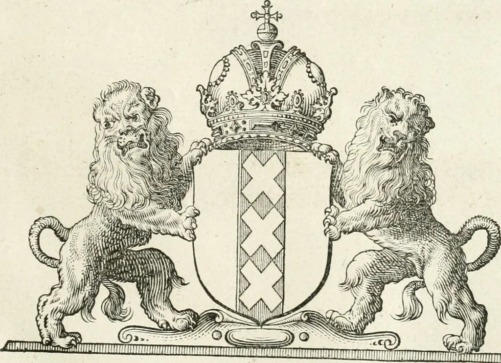 An illustration from Medicea hospes, sive Descriptio pvblicæ gratvlationis : qua Serenissimam, Augustissimamque reginam, Mariam de Medicis, excepit Senatvs popvlvsqve Amstelodamensis, 1638, leaf 2