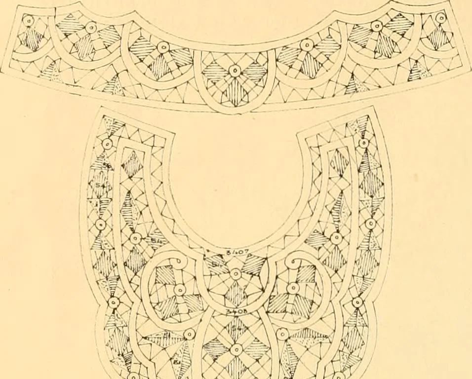 An illustration from Medici lace and the art of making it, 1908, leaf 15