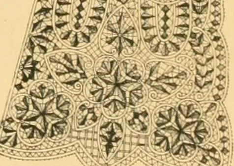 An illustration from Medici lace and the art of making it, 1908, leaf 16