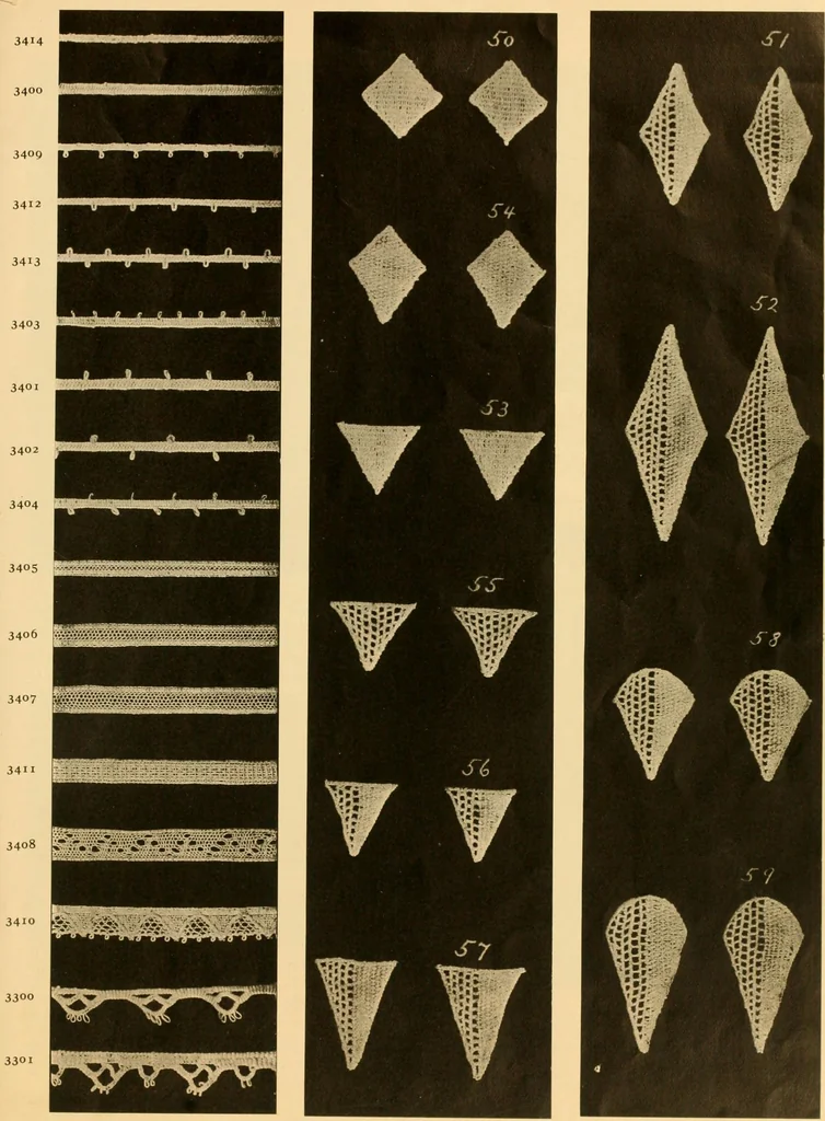 An illustration from Medici lace and the art of making it, 1908, leaf 6