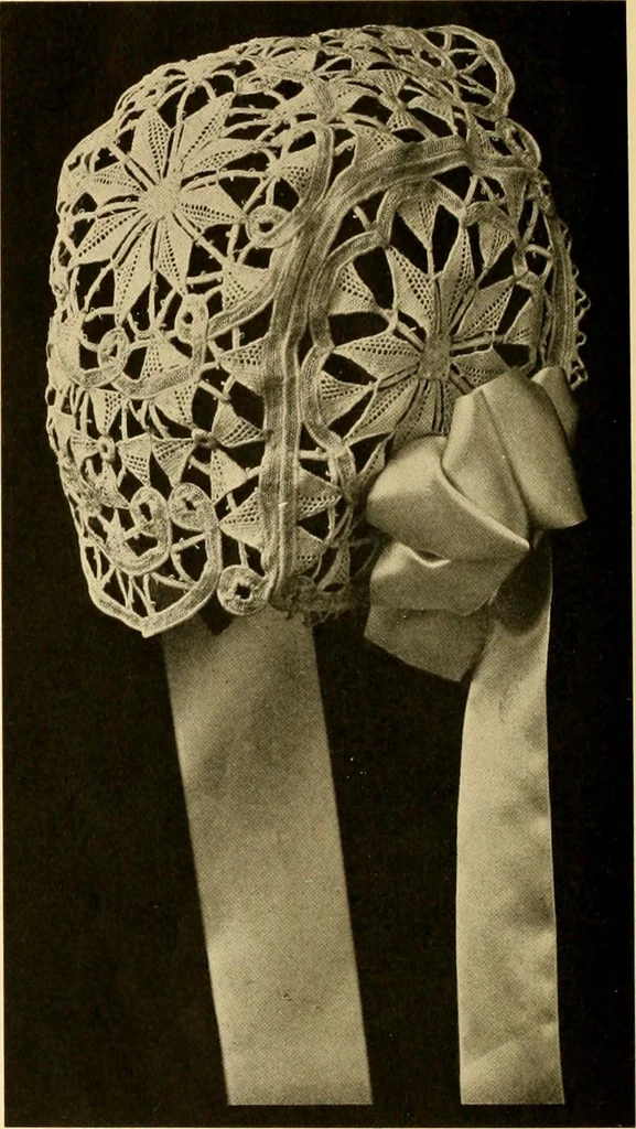 An illustration from Medici lace and the art of making it, 1908, leaf 9