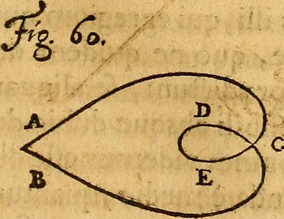 An illustration from Medicina mentis : sive, Artis inveniendi praecepta generalia, 1695, leaf 260