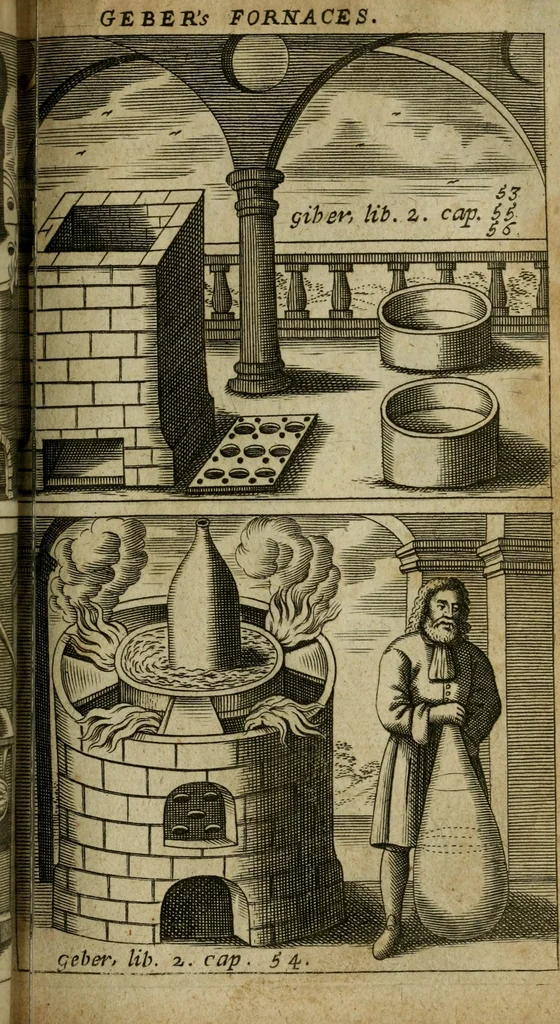 An illustration from Medicina practica, or, Practical physick : containing the way of curing the more eminent and usual diseases happening to humane bodies ... : whereunto is annexed, 1. The preparation of the praecipiolum of Paracelsus; 2. The key of Helmont and Lully; 3. The opening of Sol and Luna, 1692, leaf 368