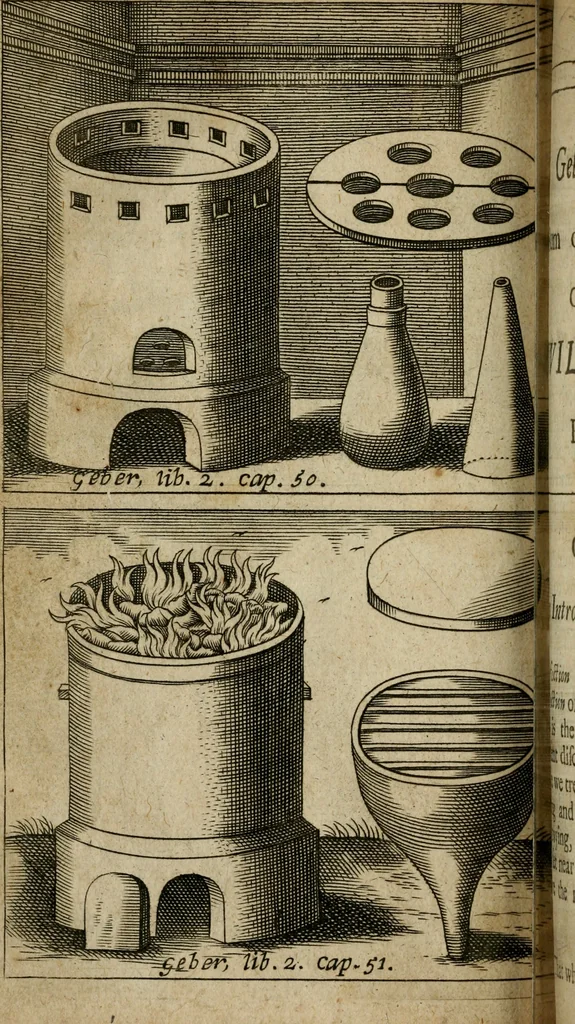 An illustration from Medicina practica, or, Practical physick : containing the way of curing the more eminent and usual diseases happening to humane bodies ... : whereunto is annexed, 1. The preparation of the praecipiolum of Paracelsus; 2. The key of Helmont and Lully; 3. The opening of Sol and Luna, 1692, leaf 371