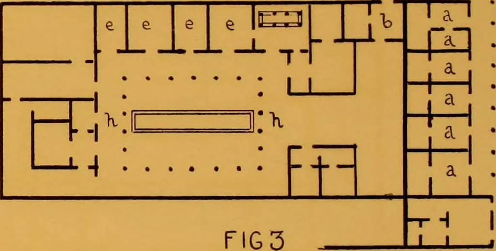 An illustration from Medieval architecture, its origins and development, with lists of monuments and bibliographies, 1912, leaf 108