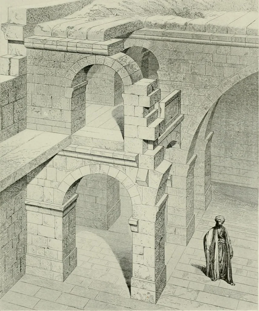 An illustration from Medieval architecture, its origins and development, with lists of monuments and bibliographies, 1912, leaf 192