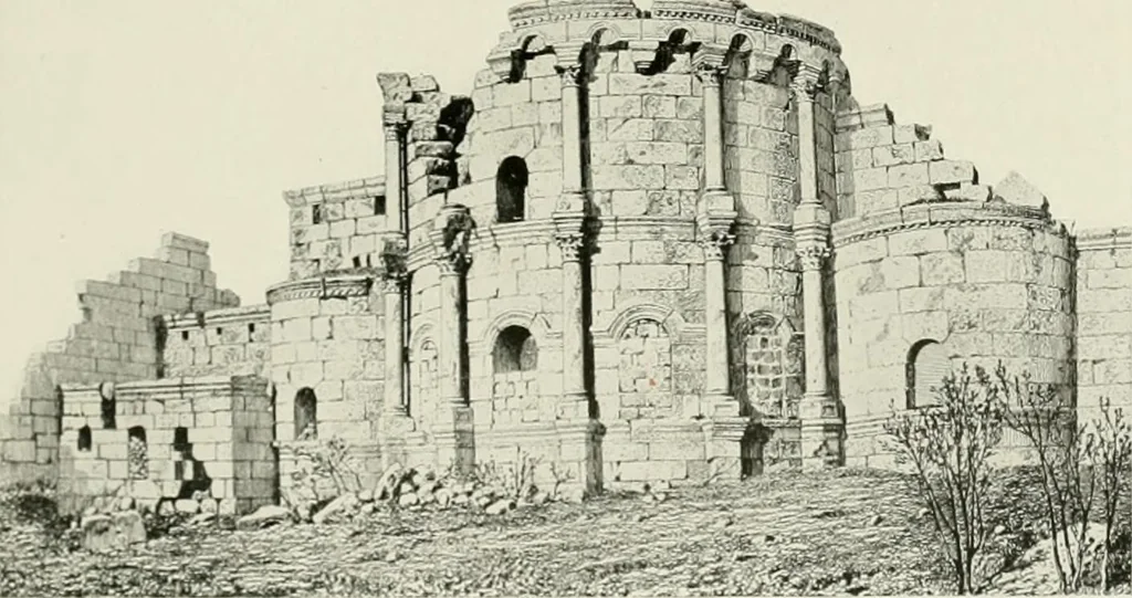 An illustration from Medieval architecture, its origins and development, with lists of monuments and bibliographies, 1912, leaf 204