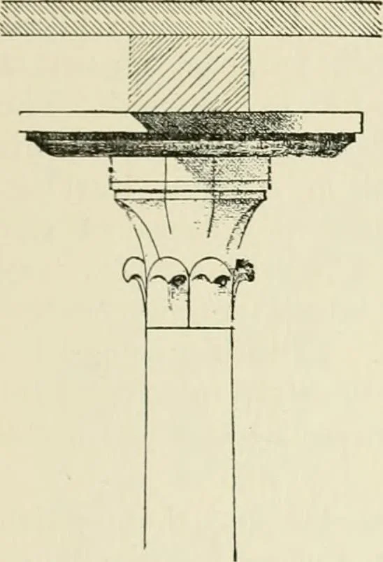 An illustration from Medieval architecture, its origins and development, with lists of monuments and bibliographies, 1912, leaf 284
