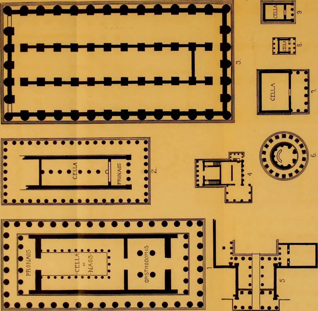 An illustration from Medieval architecture, its origins and development, with lists of monuments and bibliographies, 1912, leaf 38