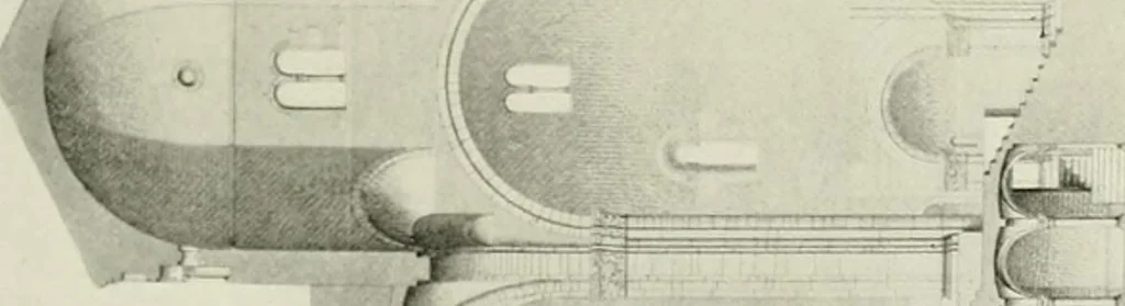 An illustration from Medieval architecture, its origins and development, with lists of monuments and bibliographies, 1912, leaf 380